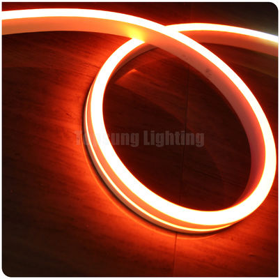 Luz de flujo de neón LED de superficie plana ultra delgada y suave de 24 V luz de flujo de neón exterior roja para edificios