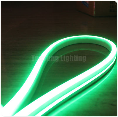 220v 2835 120 LED tubo de neón 11x19mm color verde delgado LED neón flexible superficie exterior plana