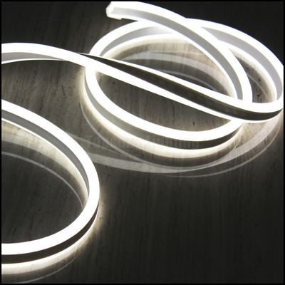 luz de neón de doble cara de color blanco frío 6500k LED 8,5*18mm luz de neón flexible de uso exterior 12v