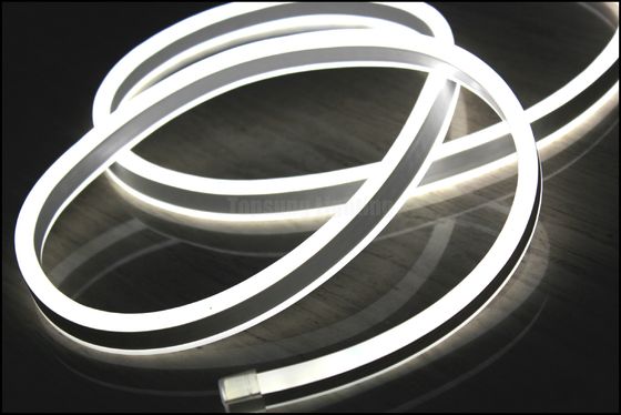 luz de neón de doble cara de color blanco frío 6500k LED 8,5*18mm luz de neón flexible de uso exterior 12v