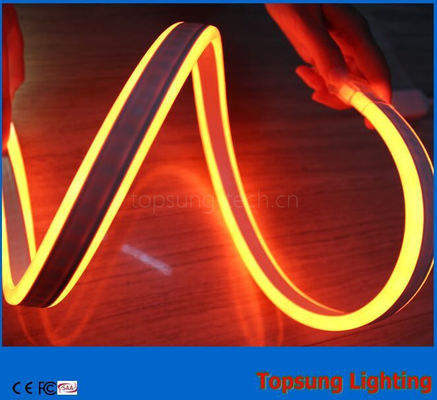 12v naranja de doble cara LED neón flex de decoración de edificios luz LED