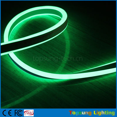 nuevos productos de China 110v verde bi-lado LED banda de neón flexible IP67 para exteriores