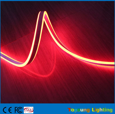 100m de red mini led de la cinta de la cuerda 110V 8.5*18mm 4.5w LED doble cara de luz de neón flexible