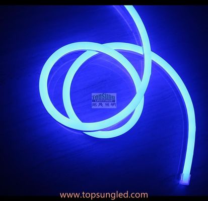 50m bobina 7x15mm mini led flexible de neón banda de luz tubo 2835 smd impermeable cinta de decoración