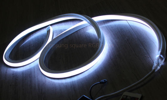 Cuadrado LED de banda RGB Neón Flex Luz de cuerda Inodoro 220V Iluminación exterior flexible