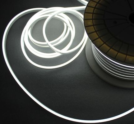 5mm blanco DC12V Neón LED luz de cuerda comercial flexible de banda impermeable de fiesta de la barra de la señal de decoración