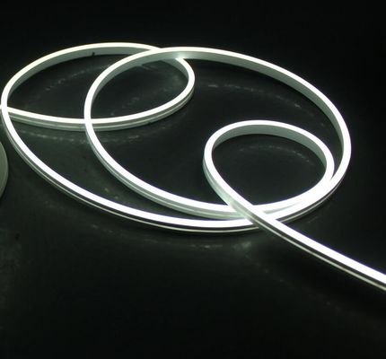 24v 6mm mini neón flexible LED luces 2835 SMD silicona de revestimiento cinta blanca