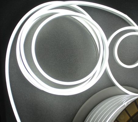 24v 6mm mini neón flexible LED luces 2835 SMD silicona de revestimiento cinta blanca