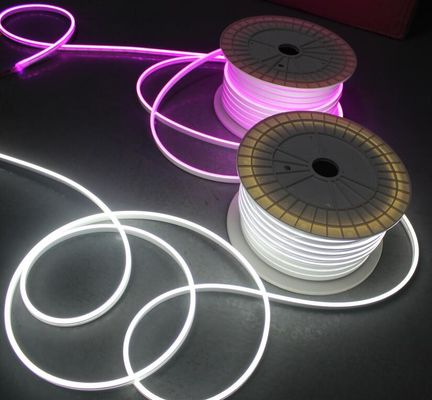 Publicidad Signo de neón LED Mini Led Neón Flex Silicio 12v Led Flexible Luz de banda de neón 6 * 12mm