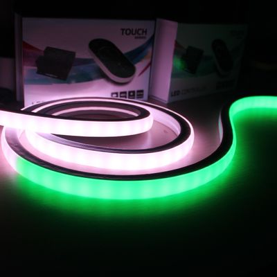 Color digital RGB-DMX/SPI Luz de cuerda Led Topview banda de neón cuadrada 17*17mm