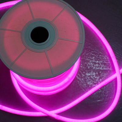 18 mm DMX 512 Control Mix Colores RGB LED Neon Flex sin punto 360 tubo de neón flexible