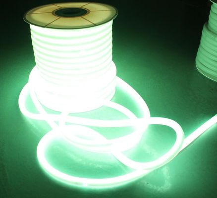 360 grados de forma redonda flexible rgb LED neón flexible silicona neón flexible cuerda