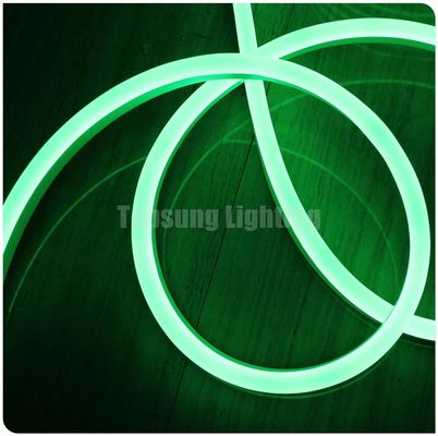 SMD 2835 luz de neón LED 12V cuerda flexible exterior resistente al agua luz de neón LED de banda verde