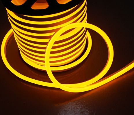 China fábrica directa mejor calidad impermeable IP65 LED Neon Flex color amarillo chaqueta de color pvc cuerda de neón