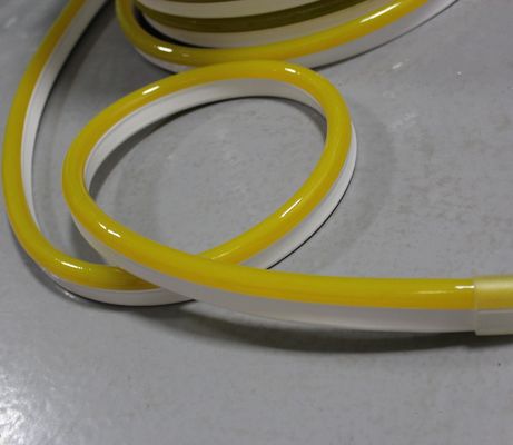 color estándar de promoción mejor LED neón flex precio chaqueta de color amarillo pvc tiras de neón