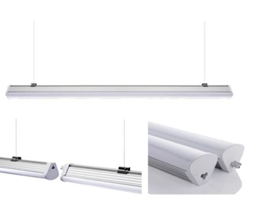 60w 1500mm Modernas luces lineales colgante de techo lámparas de batón Max 42m IP42