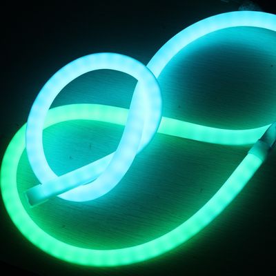 Luz de decoración de LED de color IP65 RGB a prueba de agua 360 perseguir LED flex de neón