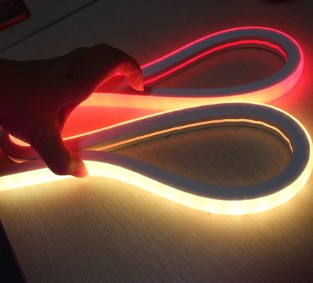 Luzes de neón flex /RGB a prueba de agua de LED multicolor cambiante de cuerdas de neón flexibles cuadrados 17x17mm
