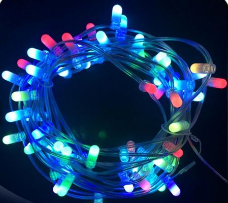 100m Árbol al aire libre Decorativo alambre verde oscuro Navidad 12V LED Fairy Clip Lights led Navidad