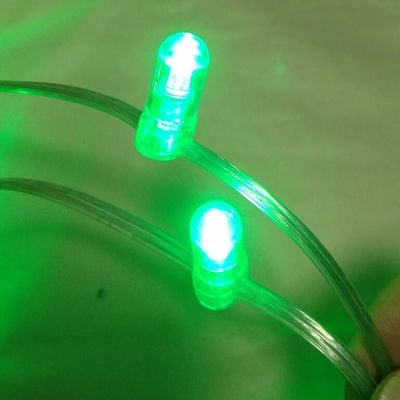 Marca 100m 12v cuerda de hadas 666 LED IP67 para baja tensión luz verde guirnalda de Navidad