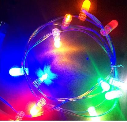 12v de baja potencia LED luz de clip multicolor 100m / rollo luces de Navidad largas LED 100m luces de cuerda