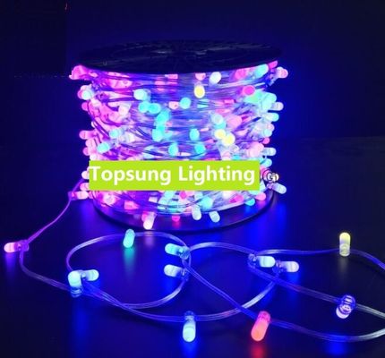 12v de baja potencia LED luz de clip multicolor 100m / rollo luces de Navidad largas LED 100m luces de cuerda