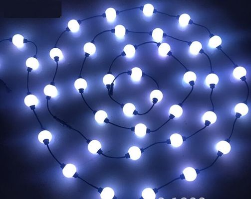 2-10m Luces de decoración de vacaciones Luz de bola Led Cuerdas 360 grados