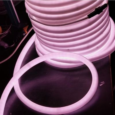 24v 360 cuerdas redondas de neón 20mm tubo conducido impermeable rgbw conducido rgb tubo conducido flexible de neón