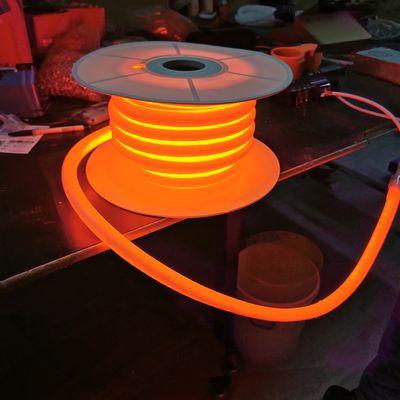 50m bobina rgb banda de luz de neón exterior rgbww 24v tubo neonflex de 360 grados manguera flexible