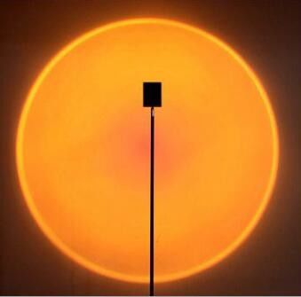 120cm Otras luces LED Puesta de sol 12w Arco iris lámparas de atmósfera