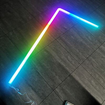 Tuya APP RGBIC LED Lineal Batten Smart Pared Luz Sincronización de música multicolor
